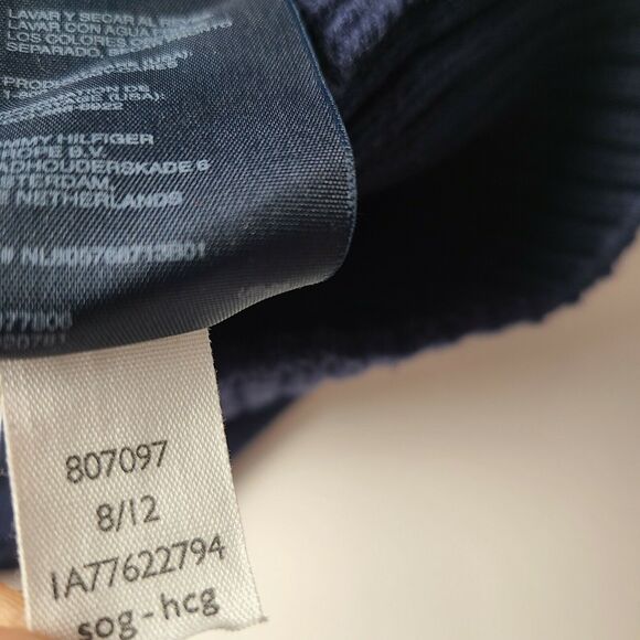 Tommy Hilfiger Women’s Blue Tight Knit Sweater Dress Size Small - Picture 5 of 7